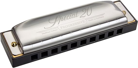 Hohner 560PBX Special 20 Harmonica, Key of C Sharp