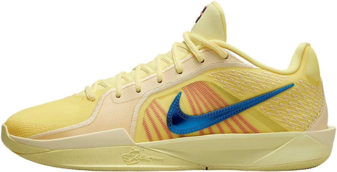 Sabrina 2 Basketball Shoes (FQ2174-800, Citron Tint/Alabaster/Laser Fuchsia/Royal Pulse) Size 11