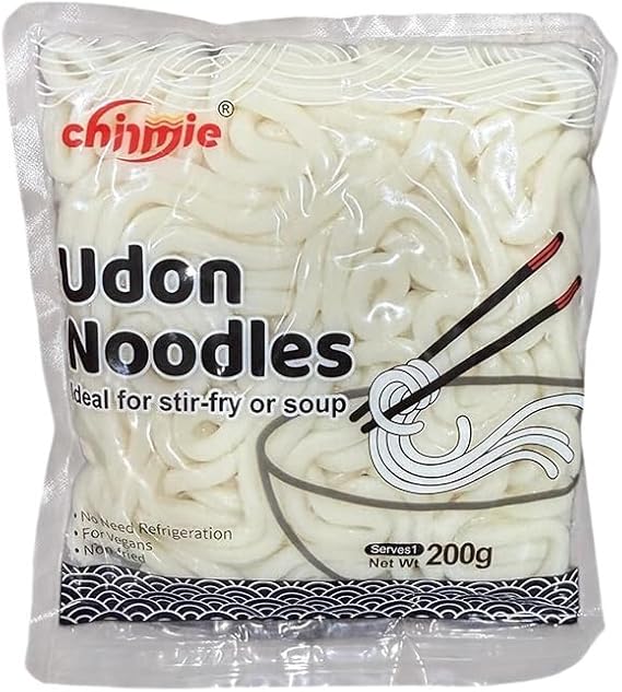 Udon Style Wheat Noodles 200 g – Kalın Buğday Eriştesi - Udon Noodles