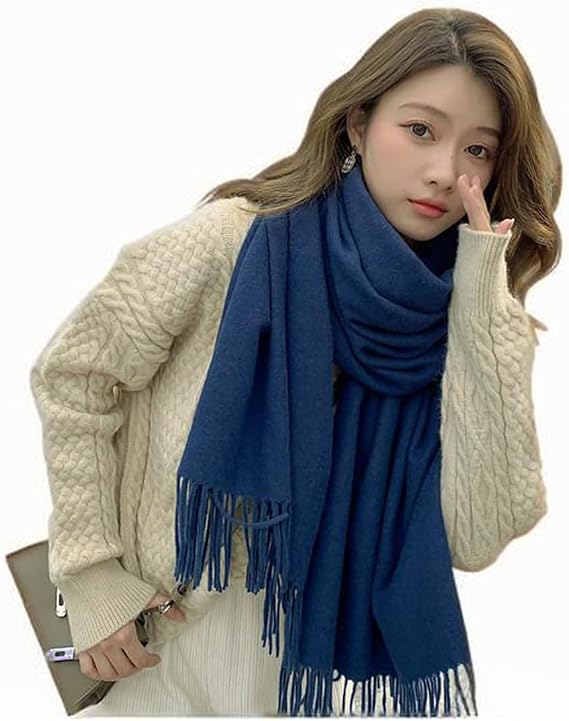 Pashmina Shawls and Wraps Cashmere for Fall Winter, Large Soft Pashminas Shawl Wraps Gifts for Women