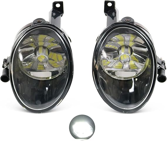 Car LED Light For VW Jetta 6 MK6 2011 2012 2013 2014 Front LED Fog Light Fog Lamp With LED Bulbs