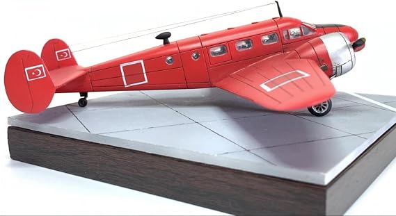 PM Model Beechcraft D-18S Yolcu-Yük Uçağı Plastik Uçak Maket Kiti