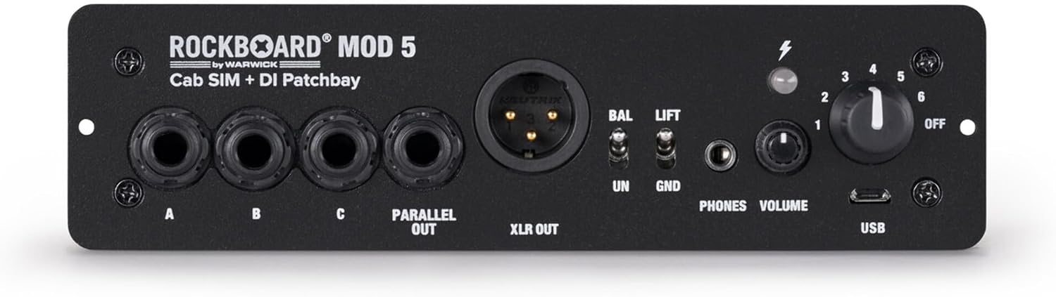 Rockboard Mod 5 Cab Simulator  DI Patchbay