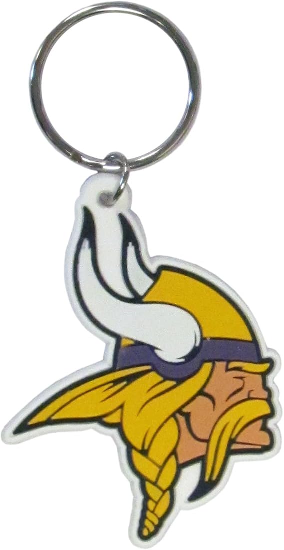 Siskiyou Sports NFL Flex Rubber Key Chain