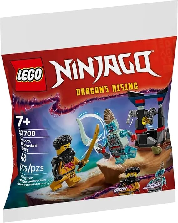 LEGO Ninjago Arin vs. Dragonian Battle 30700