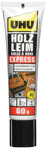 UHU Express Wood Glue 60 g Colourful