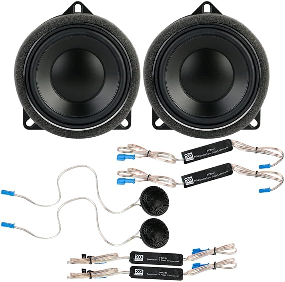 Morel IR-BMW42 Integration Reference 4" 2-Way Component Speakers for BMW Vehicles