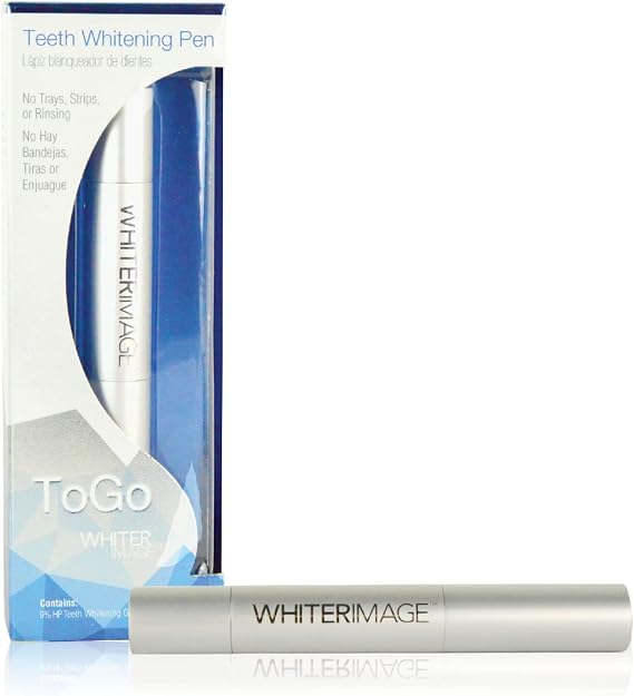 Togo Teeth Whitening Pen, Erases Stubborn Teeth Stains While Strengthening Enamel, Restorative Serum Gel That Reverses Enamel Damage from Bleaching