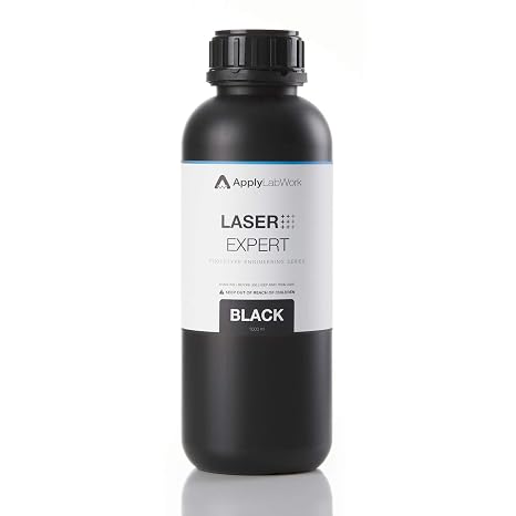 Engineering Expert Black Resin, Compatible for SLA Printers/Laser-Based Printers, Excellent Mechanical Properties, High Accuracy