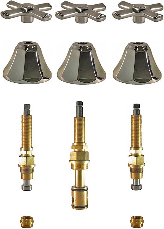 Union Brass 3 Valve Rebuild Kit