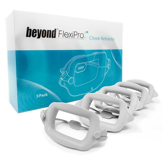 BEYOND FLEXIPRO Cheek Retractors | Thermoplastic Rubber Mouth Opener (M-5 PC)