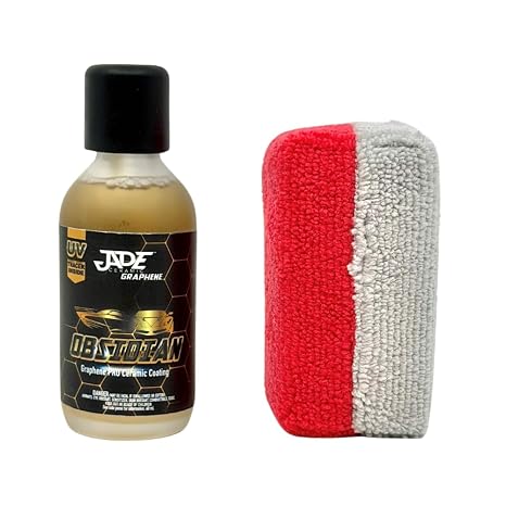 Jade Obsidian - Graphene PRO 60cc W/Applicator - Ceramic Coating Kit - Hydrophobic - Paint Protection