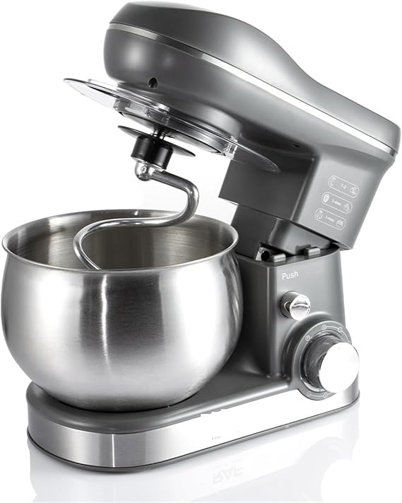 Kitchen Stand Mixer, Electric Kitchen Blender Machine: Stand Mixer With Planetary Beater Automatic Mix Support For Dough Processor,for Home Cooks(Gray)