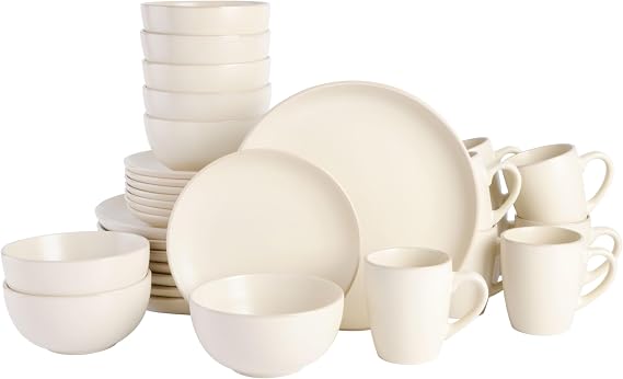 Gibson Home Rockaway 32-Piece Dinnerware Set