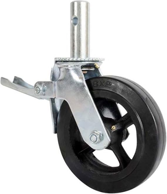 Metaltech Scaffold Caster,8inLx3-3/4inWx13-1/2inH M-MBC8-1 Each
