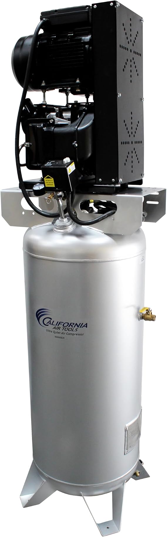 California Air Tools 60050SCR Ultra Quiet Oil-Free Scroll 5.0 Hp, 60.0 Gal. Steel Tank Air Compressor