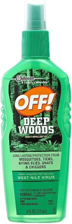 Off! Deep Woods Off! Insect Repellent Pump 6 oz (Pack of 9)