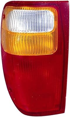 HEADLIGHTSDEPOT - CAPA Certified Tail Light For 2001-2009 Mazda B2300 B2500 B3000 B4000 - Left Driver Side