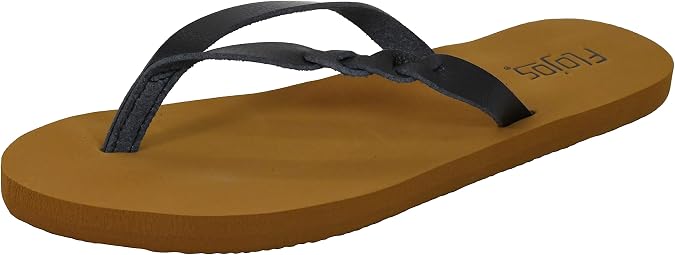 Flojos Serenity Women's Sandal, Thong W/Outside Strap Woven