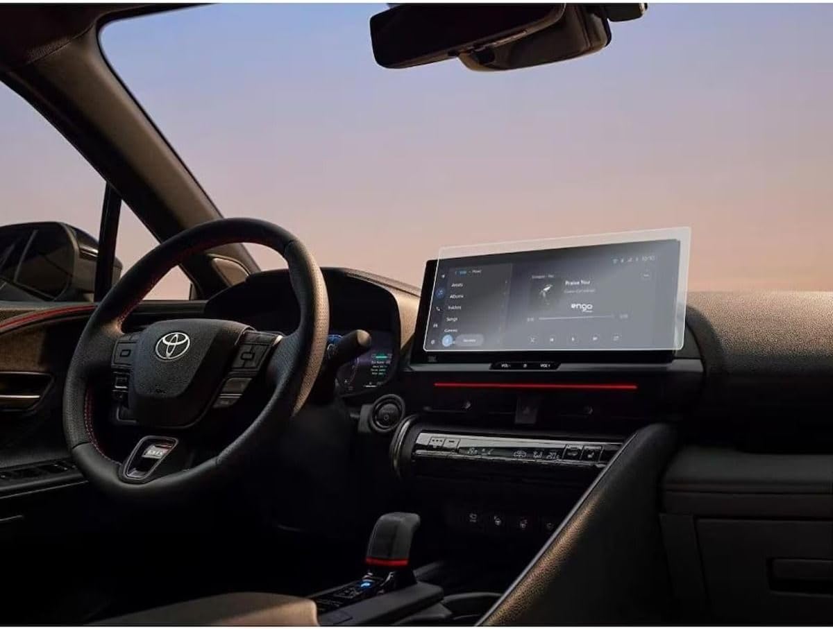 Multimedya 9H Nano Ekran Koruyucu Toyota C-Hr Hybrid 12.3 Inç ile uyumlu