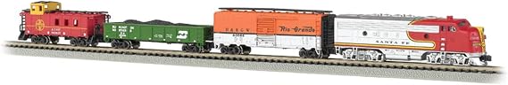 バッハマンBachmann Trains Bachmann Industries Super Chief N Scale Ready to Run Electric Train Set 24021 並行輸入品