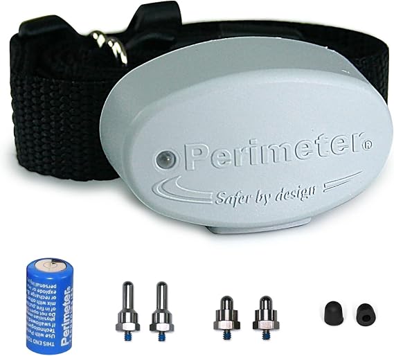 Perimeter Technologies R21 Replacement Receiver Collar, 10K Frequency | Compatible with Invisible Fence Brand 10K Systems, Waterproof, Adjustable Correction, Battery Included