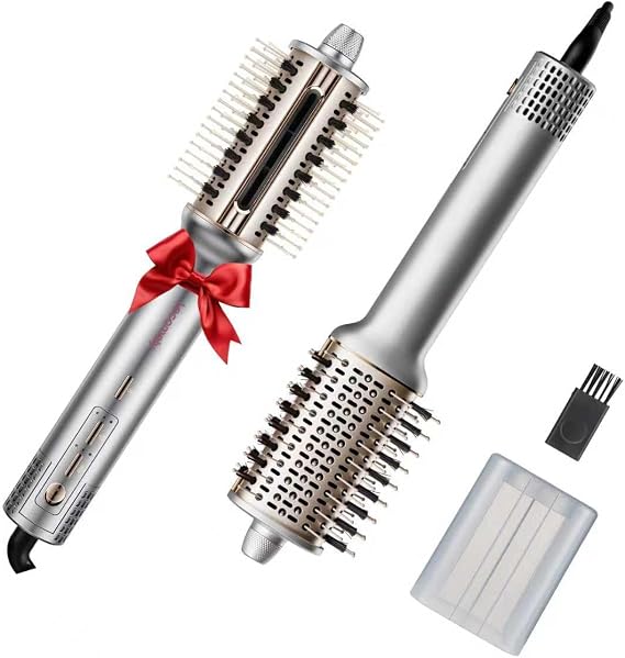 3 in 1 High Speed Hair Dryer Brush, Blow Dryer Brush in One for 300% Faster Dry and Style, Blowout Hot Air Brush, One Step Straightener Volumizer with Millions Negative Ions for Smooth