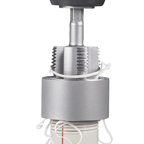 PVC Pipe Threading Tool | Water Pipe Threader | Integrated Internal and External Cutter Tap Die, Compatible with Electric Drills, Repairs, Home and Outdoor