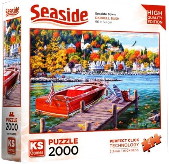 KS Games 2000 Piece Fish Lake Puzzle