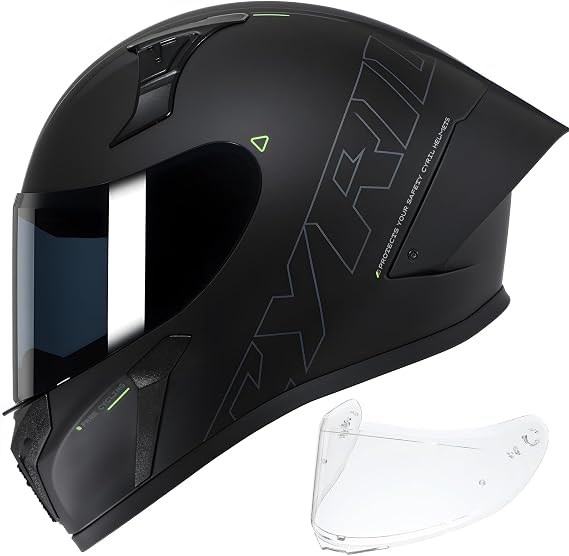 CYRIL Full Face Motorcycle Helmet DOT Approved for Adults, Street Racing