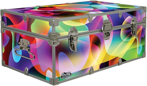 C&N Footlockers Summer Camp Trunk - Vibrant Blobs - 32x18x13.5