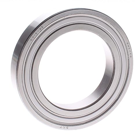 SKF 6016-2Z Deep Groove, Single Row, 80 mm Bore, 125 mm OD, Double Shields
