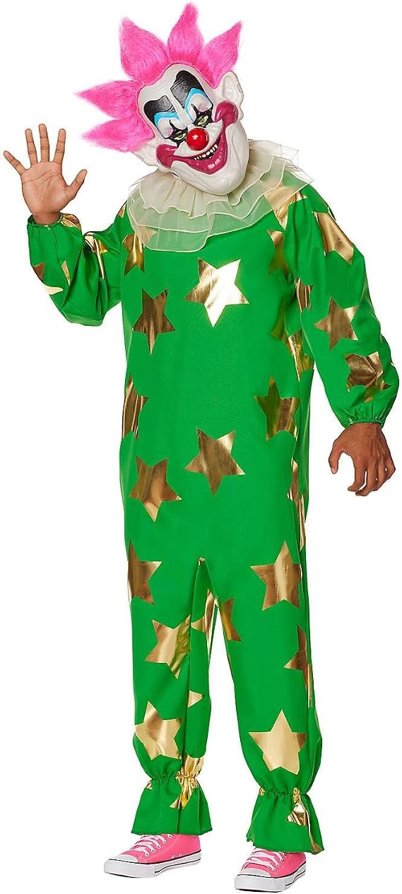 Spirit Halloween Killer Klowns From Outer Space Adult Spikey Costume | Officially Licensed | Clown Cosplay | Horror Costume