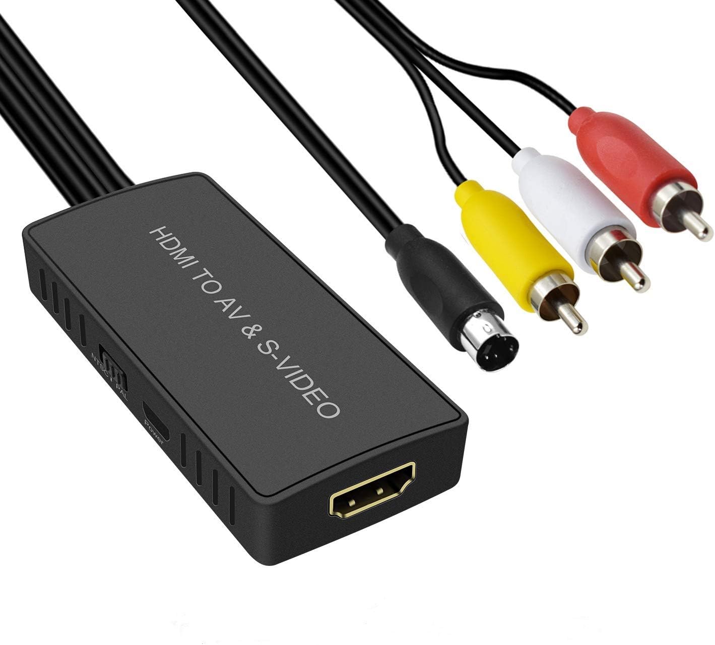 Dinger HDMI Switch, 4K HDMI Switch Box, HDMI Switcher Hub with Full HD 1080p 3D