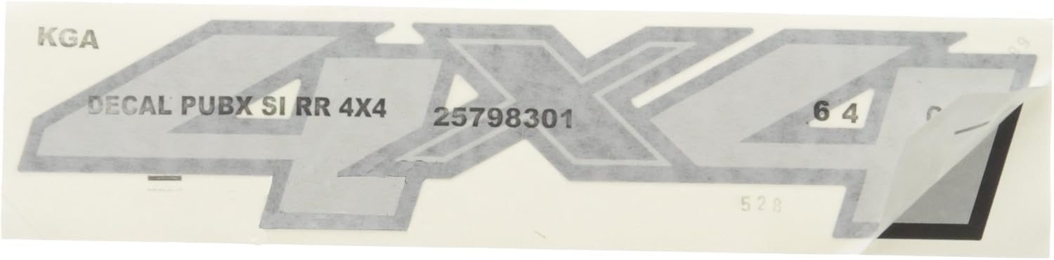 Genuine GM Accessories 25798301 Decal