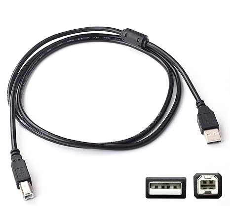 6FT USB 2.0 Cable for Yamaha DTX Drum Modules: DTX400, DTX402, DTX502, DTX700, DTX900M