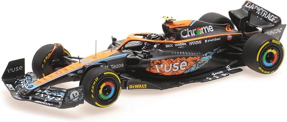 MINICHAMPS 1/43 - M-CLAREN MCL36 - Abu Dhabi GP 2022