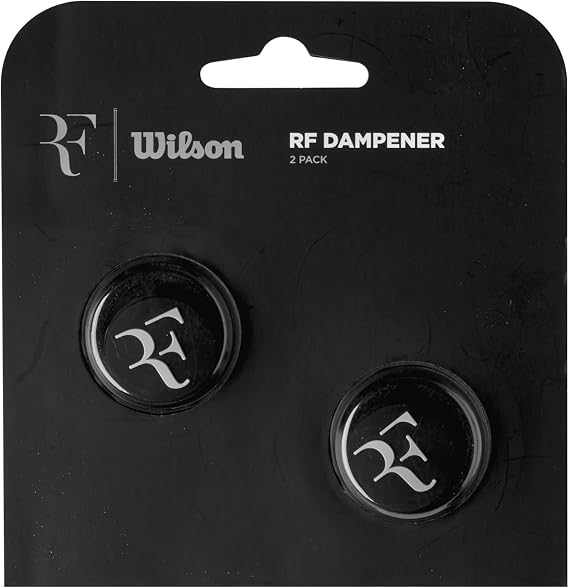 WILSON RF Tennis Dampener - 2 Pack, Black