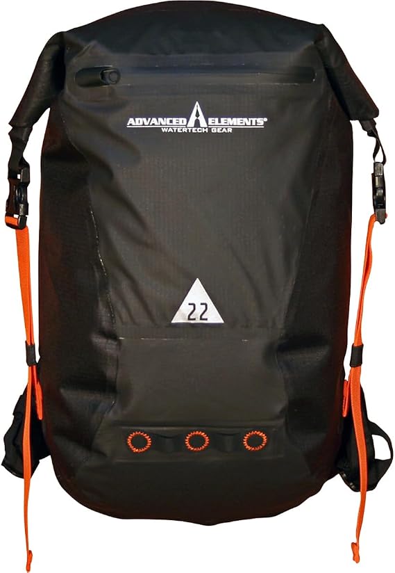 ADVANCED ELEMENTS Blast 22 Liters Rolltop Pack Black