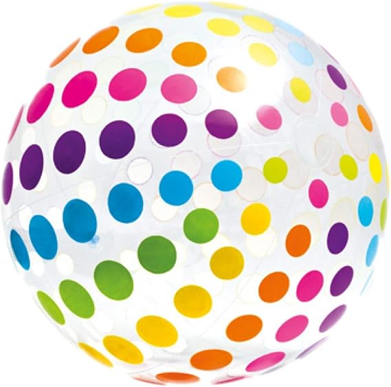 Intex Jumbo Inflatable Pool Ball Multi, 42"