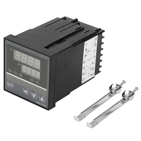 Temperature Controller PID Intelligent Digital Temperature Controller Thermostat Thermocouple Input Relay Output Digital, Temperature Controllers