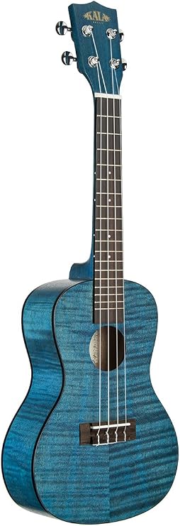 Blue Exotic Mahogany Concert Rosewood Update