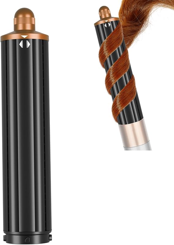 Long Barrel for Dyson Airwrap, Long Hair Curling Roller Barrel | 1.6INCH/40MM Long Barrel for Dyson Air wrap Attachments To Creating Loose Curls Waves, Self-Curling Attachment for 971889-06