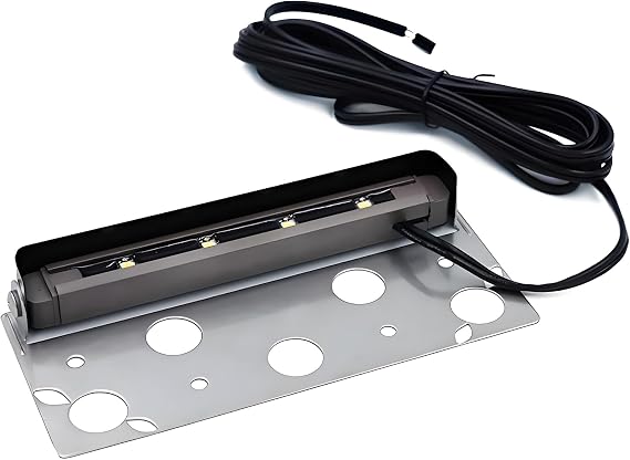 LED Deck Lights 12V Low Voltage 7" Hardscape Lights Perfect for Outdoor Kitchen Landscape Lighting Step Deck Paver Rock Lights Retaining Wall Lights Warm White 2700K 1.5-Watt