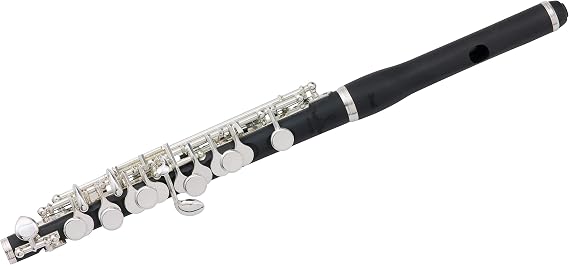Pearl PFP 105E Grenaditte Piccolo with High Wave Grenaditte Headjoint, Pinless Mechanism, Pointed Key Arms, Case and Padded Case Cover