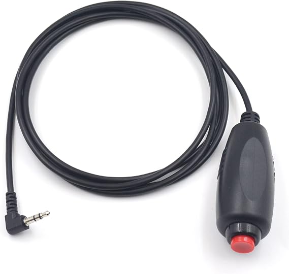 Poyiccot Nurse Call Cord 3.5mm 1/8 inch TRS Headphone Plug Cable for Nurse Station, with Push Botton Plug Call Cord Cable for Nurse Station Universal Replacement Call Cord, 6ft/1.8m