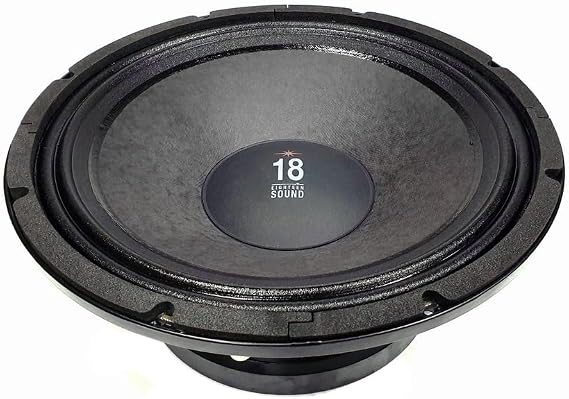 Eighteen Sound 12MB710-8 LF Drivers 12-inch Mid Bass Compact 2-Way Reflex Enclosures Interleaved Sandwich Voice Coil 500-Watt