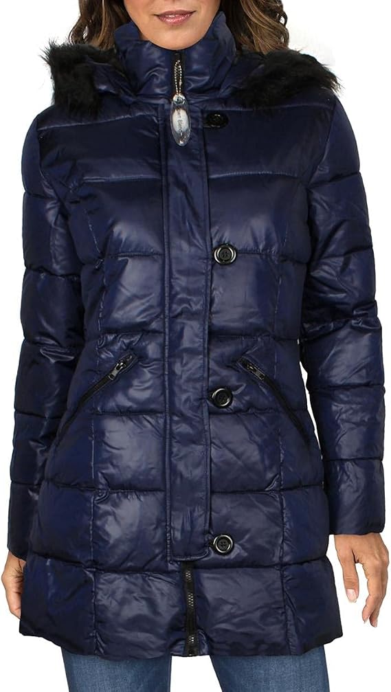 Pink Platinum womens 31 Zip Front Down Blend JacketJacket