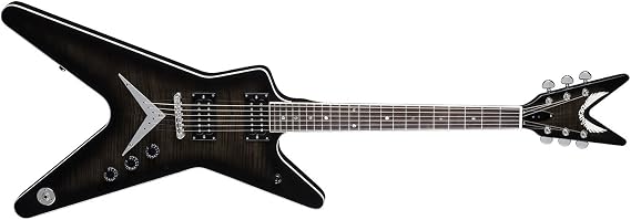 Dean ML 79 TBK Electric Guitar, Trans Black