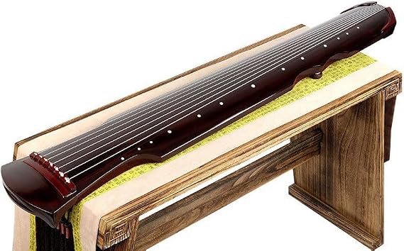 JITEM Traditional Chinese 7-String Instrument, Old Paulownia Guqin, Stringed Instrument for Beginners(Color:B), Size